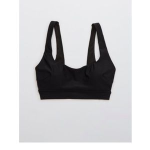 Aerie Banded Wide Strap Scoop Bikini Top